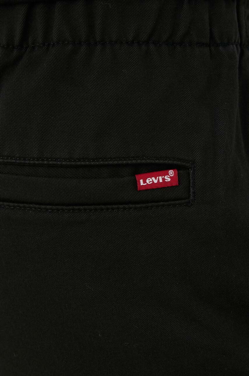 Levi's pantaloni barbati culoarea negru cu fason chinos - Pled.ro