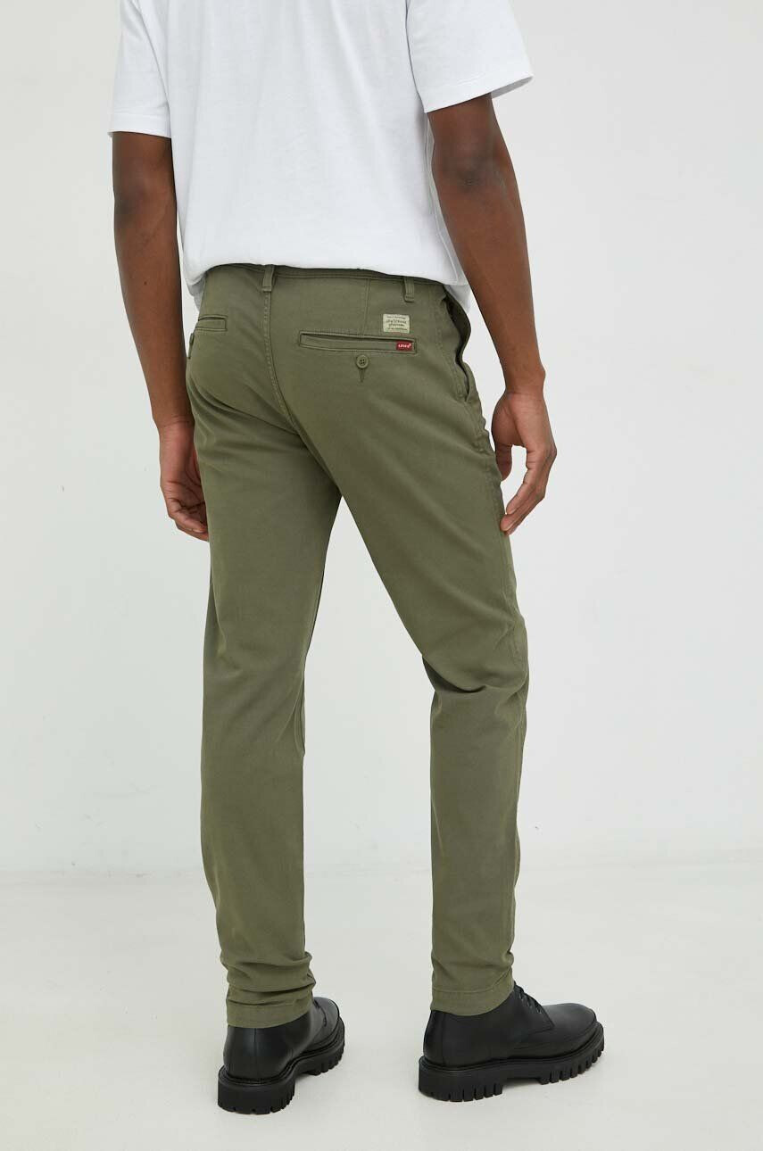 Levi's pantaloni barbati culoarea verde cu fason chinos - Pled.ro