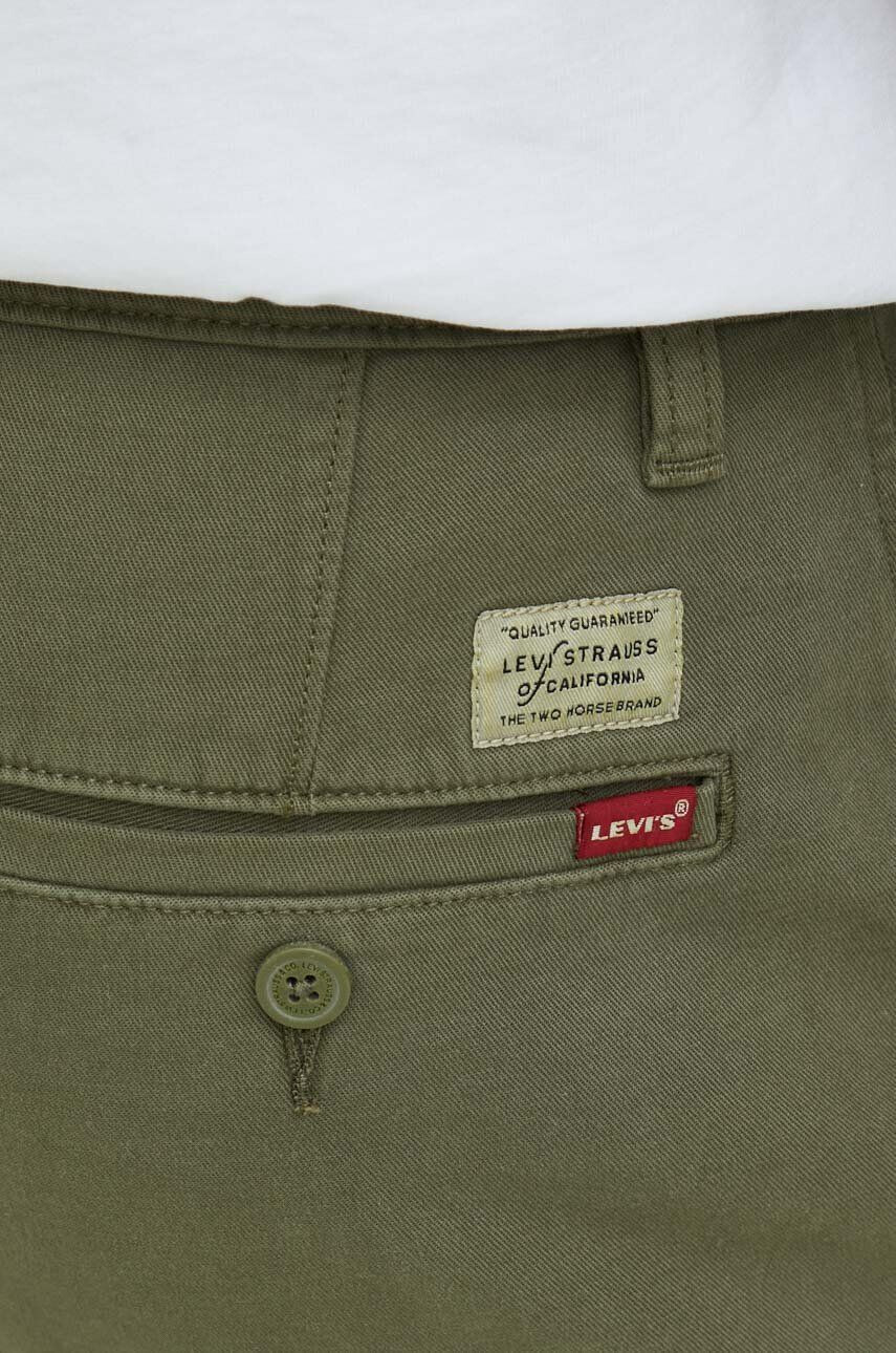 Levi's pantaloni barbati culoarea verde cu fason chinos - Pled.ro