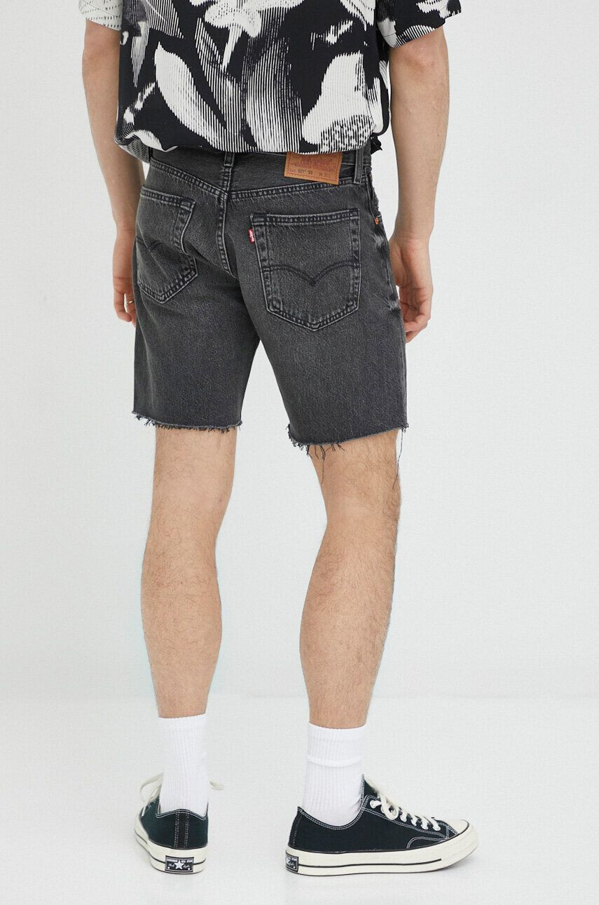 Levi's pantaloni scurti jeans femei neted high waist - Pled.ro