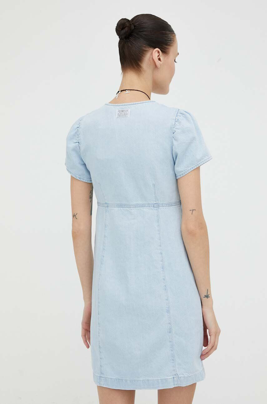 Levi's rochie jeans mini mulata - Pled.ro