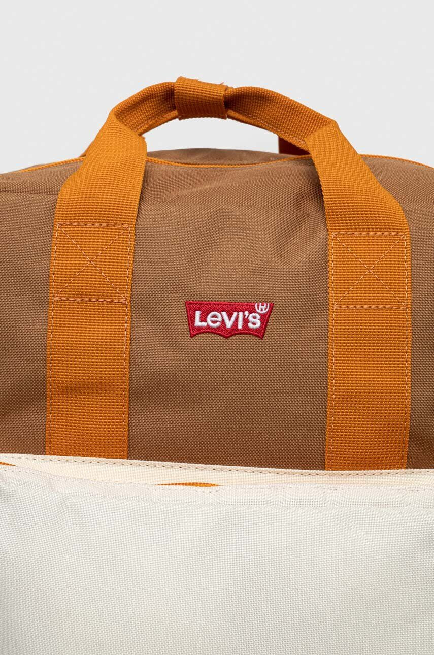 Levi's rucsac culoarea bej mare modelator - Pled.ro