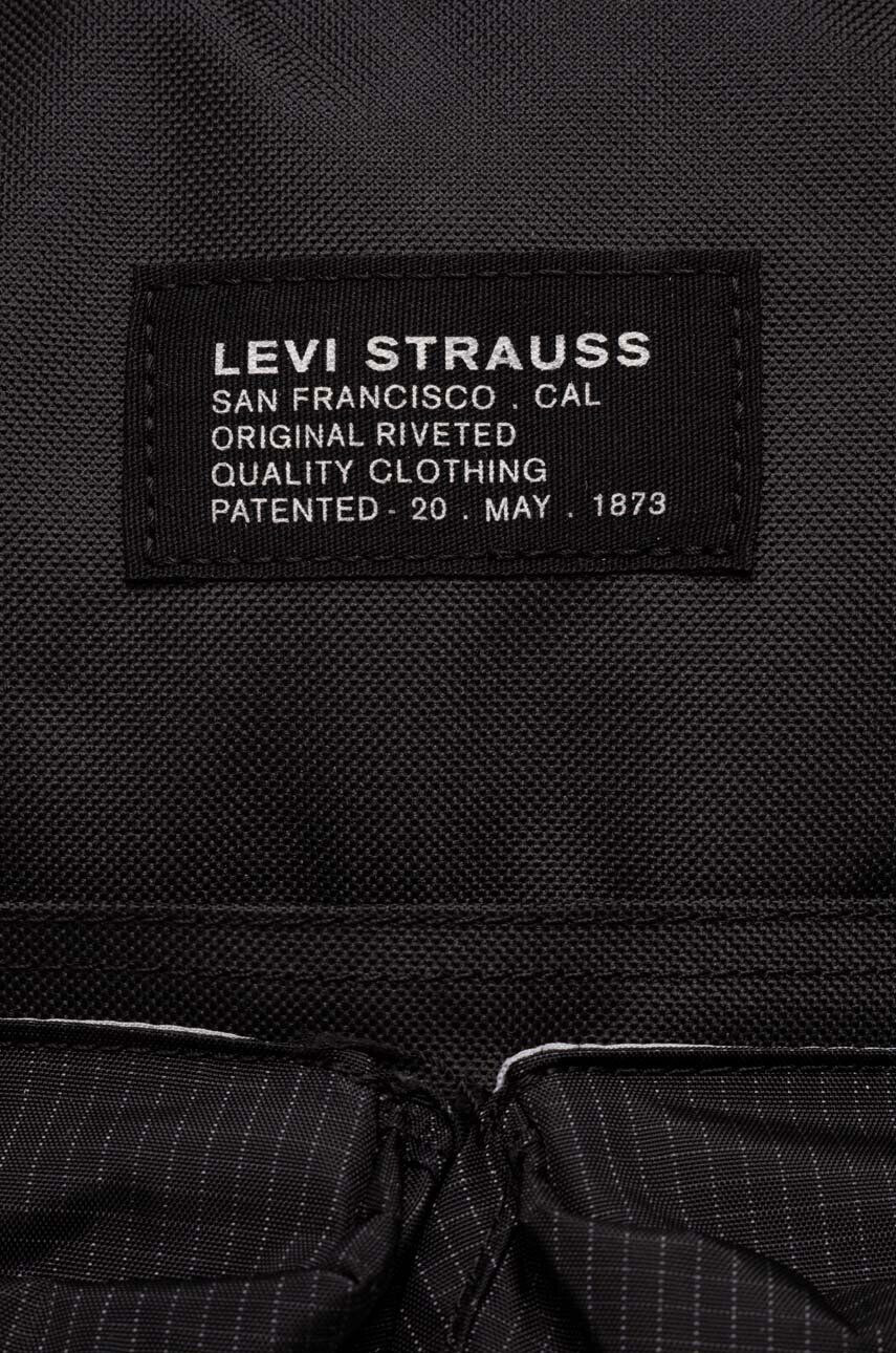 Levi's rucsac culoarea negru mare neted - Pled.ro