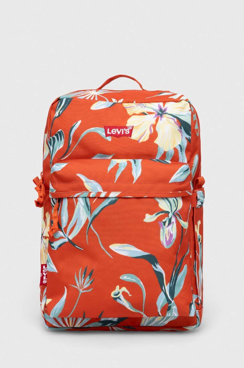 Levi's rucsac culoarea rosu mare modelator - Pled.ro