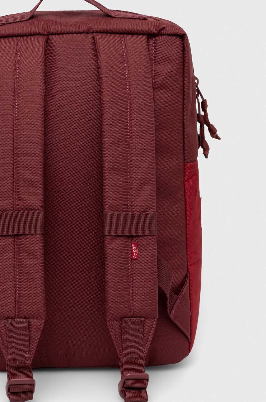 Levi's rucsac culoarea bordo mare cu imprimeu - Pled.ro