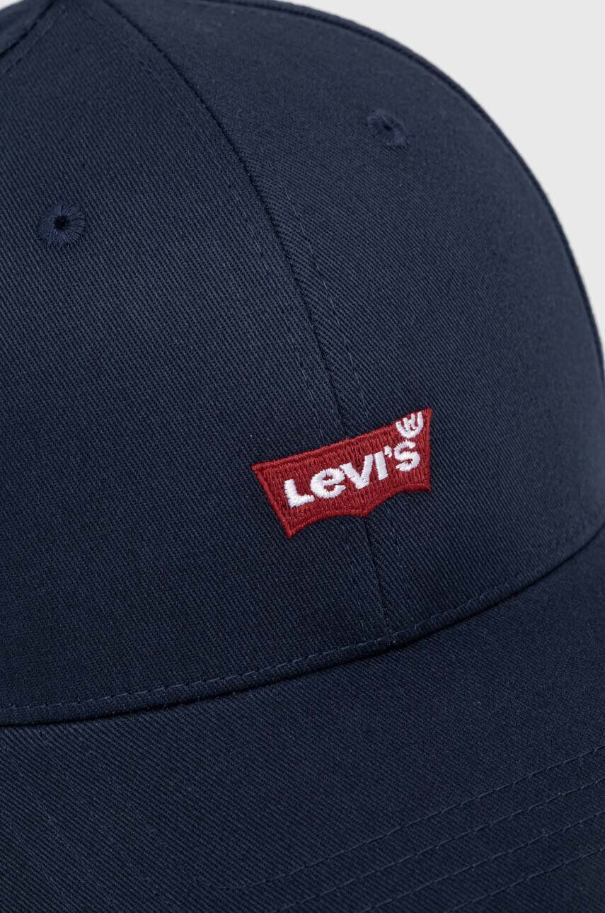 Levi's sapca culoarea albastru marin cu imprimeu - Pled.ro