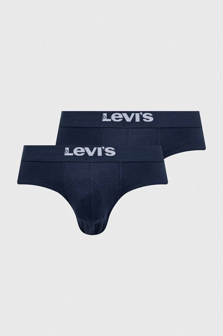 Levi's slip 2-pack barbati culoarea albastru marin - Pled.ro