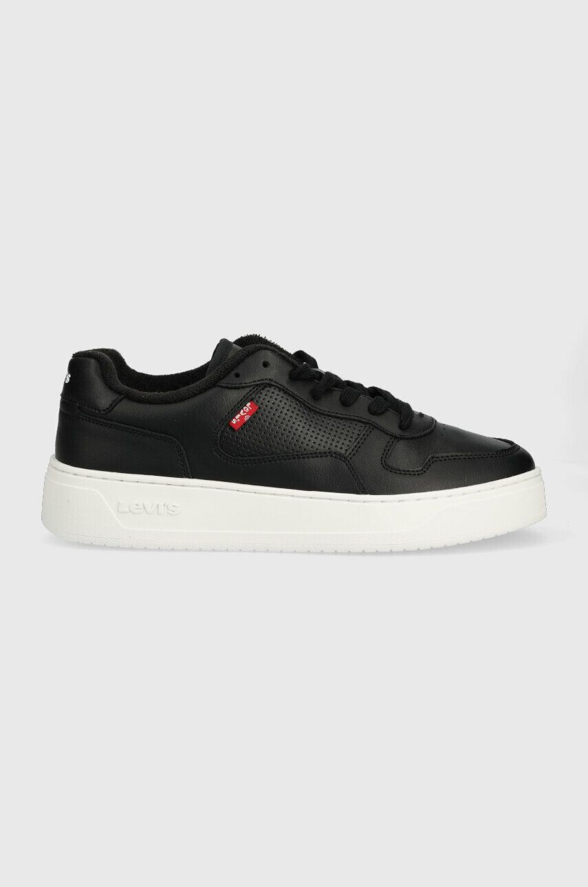 Levi's sneakers din piele Glide culoarea negru D7521.0002 - Pled.ro