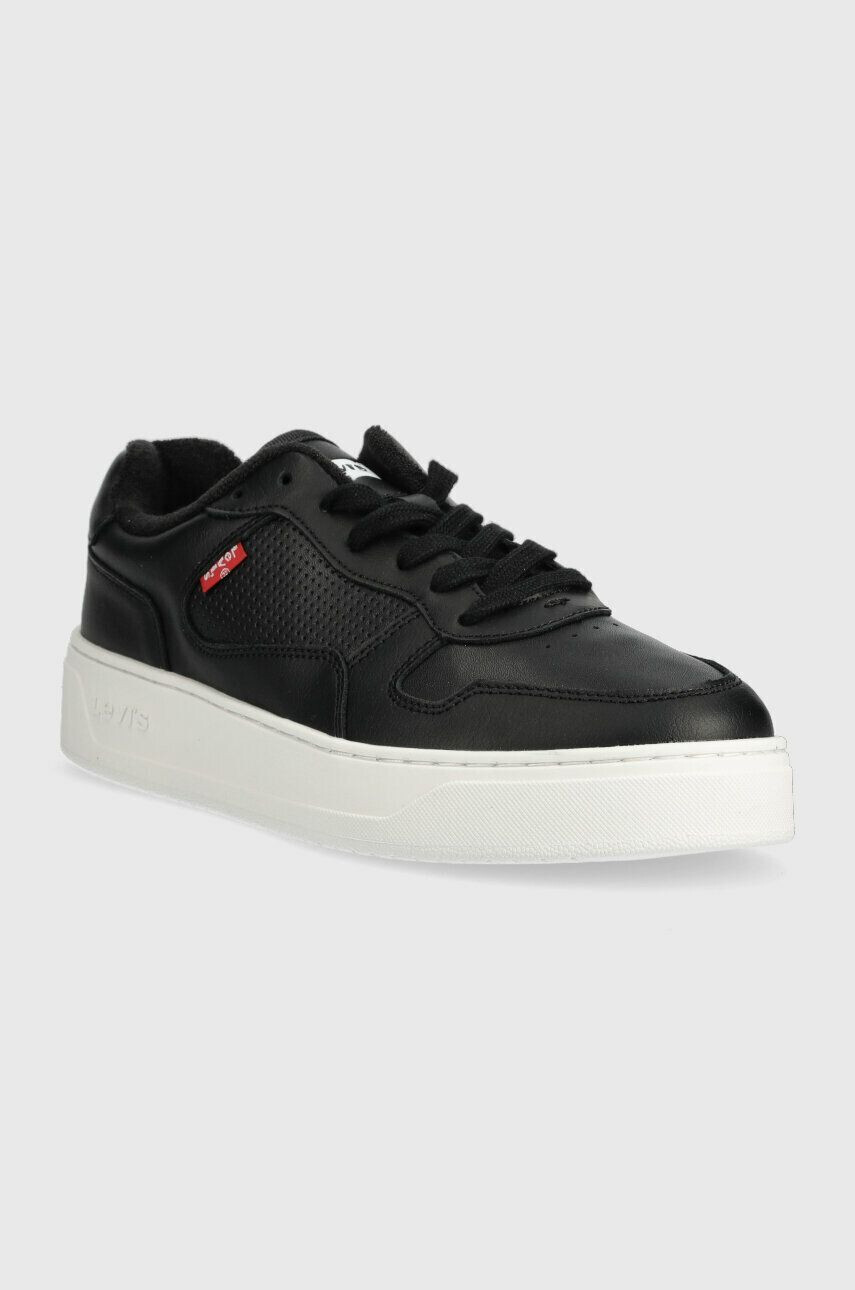 Levi's sneakers din piele Glide culoarea negru D7521.0002 - Pled.ro