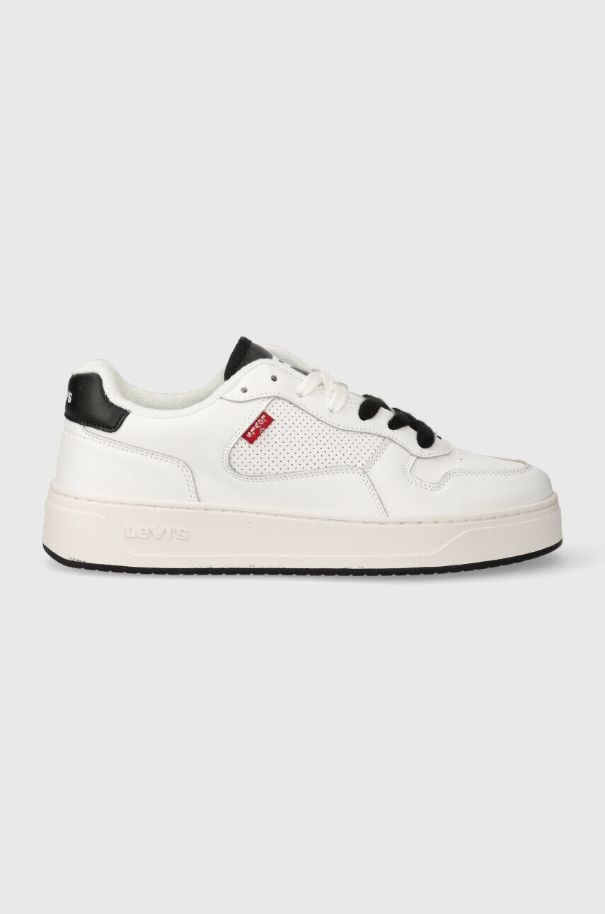 Levi's sneakers GLIDE culoarea alb 235200.151 - Pled.ro