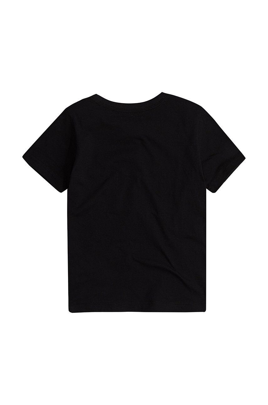 Levi's Tricou copii culoarea negru cu imprimeu - Pled.ro