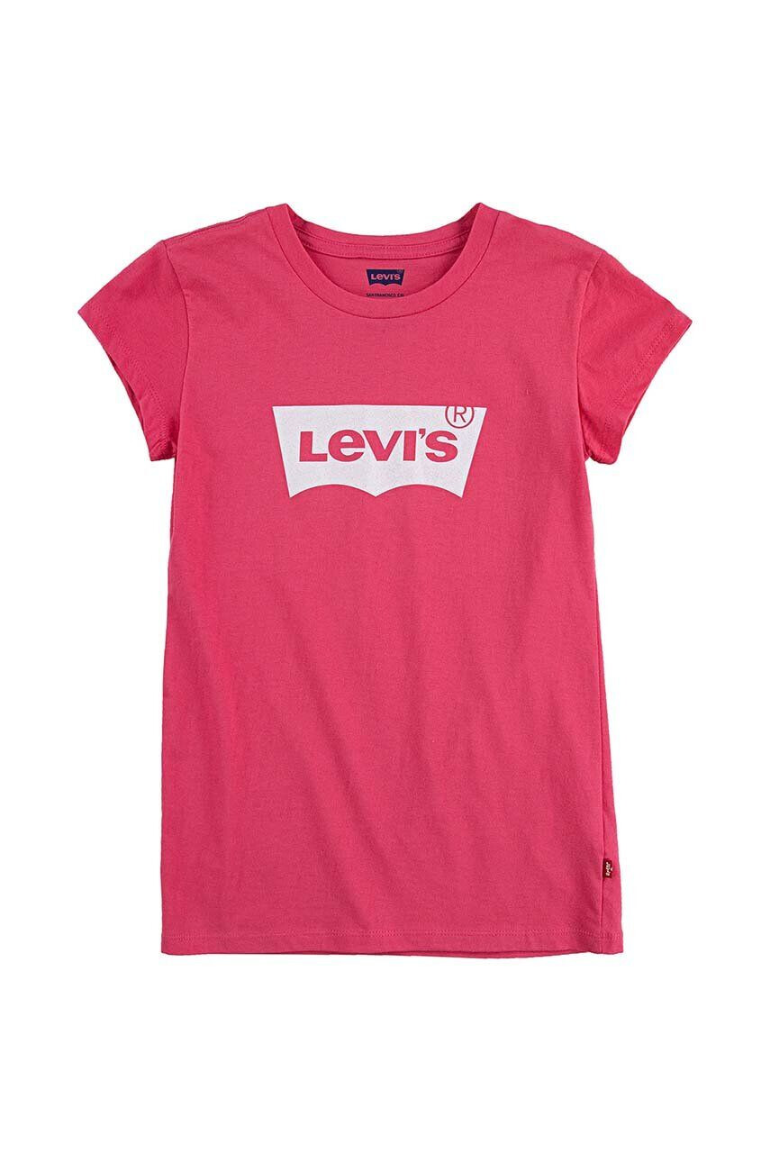 Levi's Tricou copii culoarea roz - Pled.ro