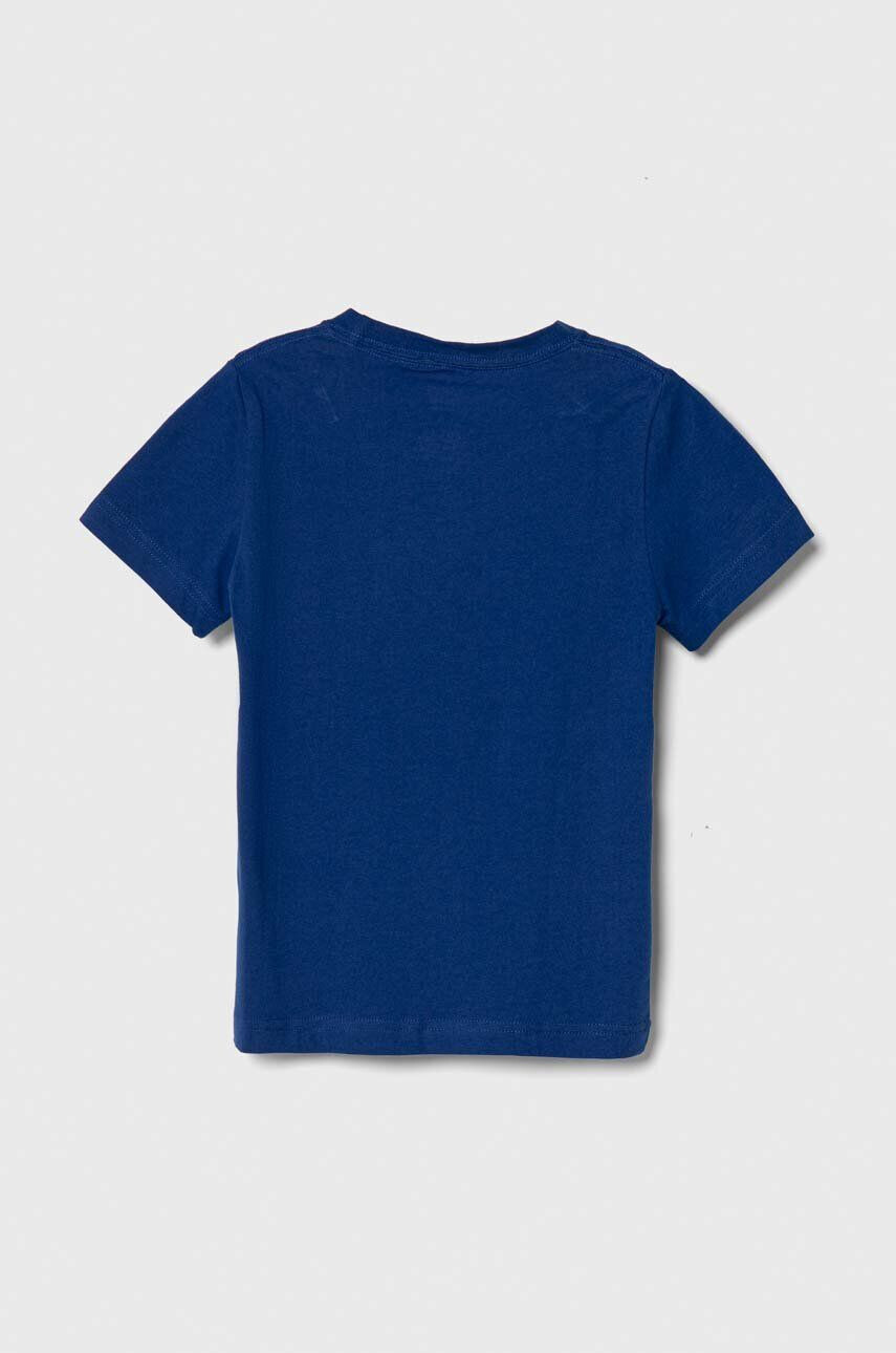 Levi's tricou de bumbac pentru copii neted - Pled.ro