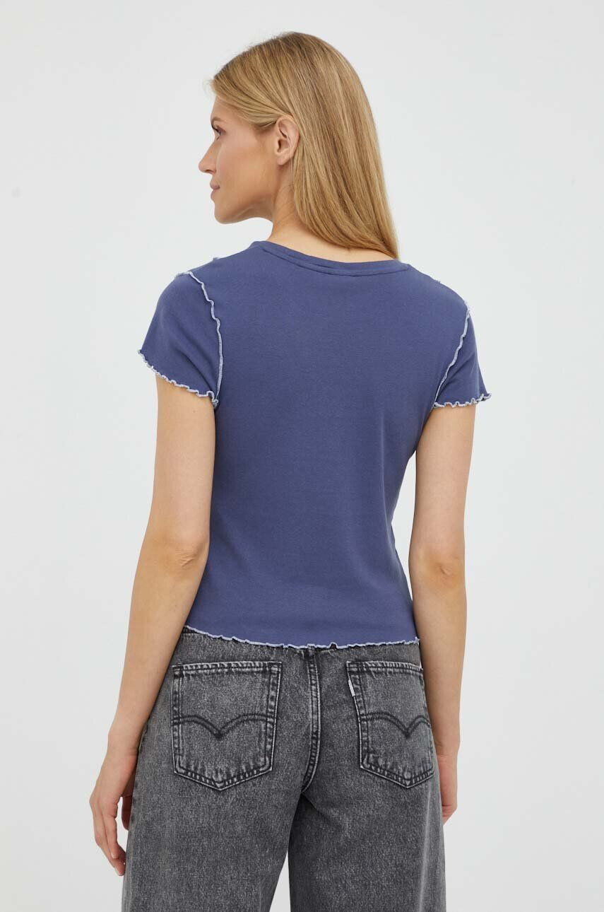 Levi's tricou din bumbac culoarea violet - Pled.ro