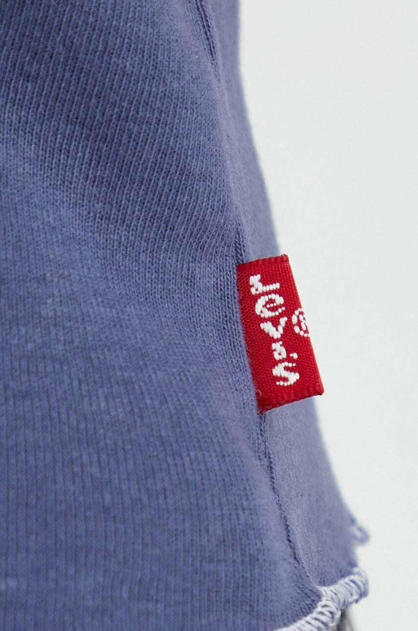 Levi's tricou din bumbac culoarea violet - Pled.ro