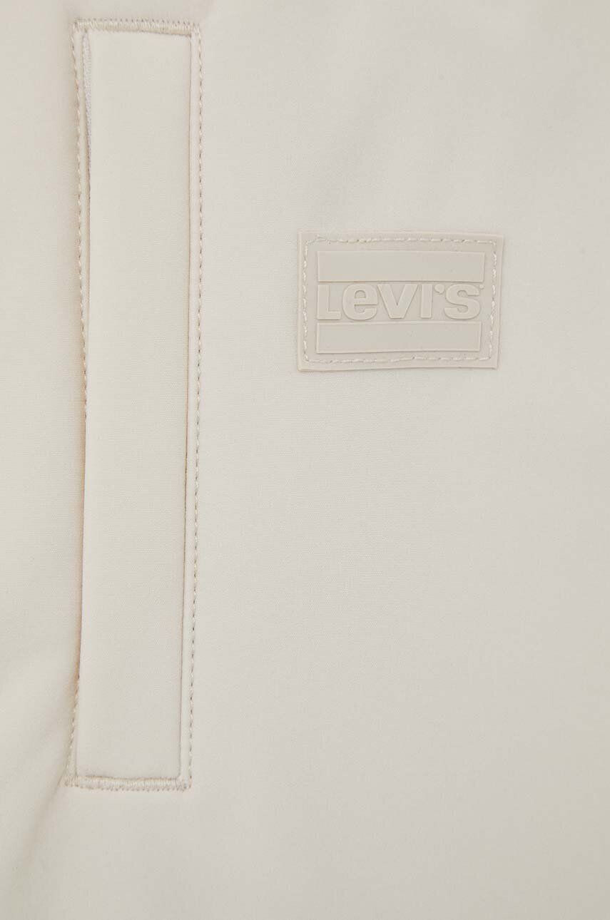 Levi's vesta femei culoarea maro neted - Pled.ro