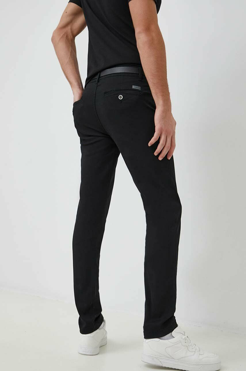 Lindbergh pantaloni Barbati culoarea negru mulata - Pled.ro