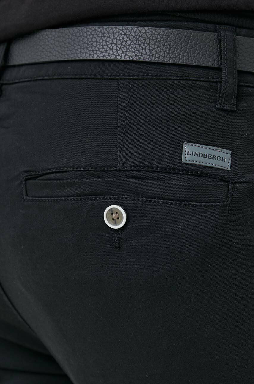 Lindbergh pantaloni Barbati culoarea negru mulata - Pled.ro