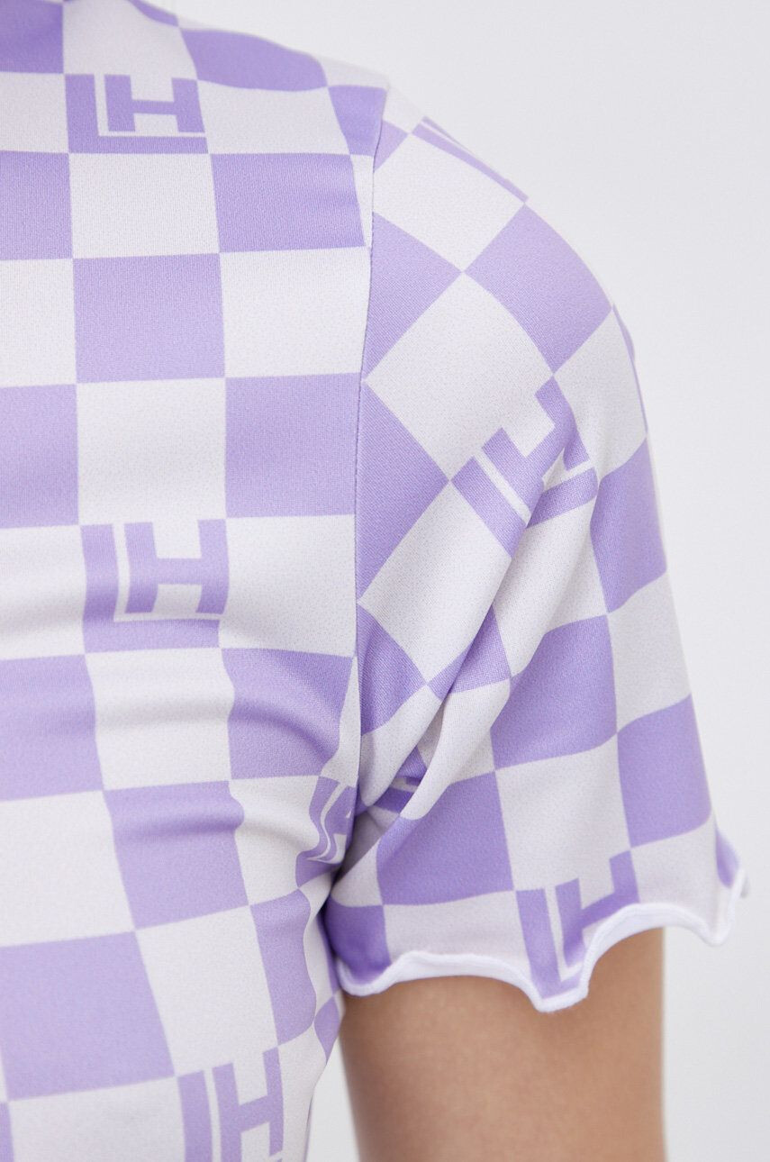 Local Heroes Tricou femei culoarea violet - Pled.ro