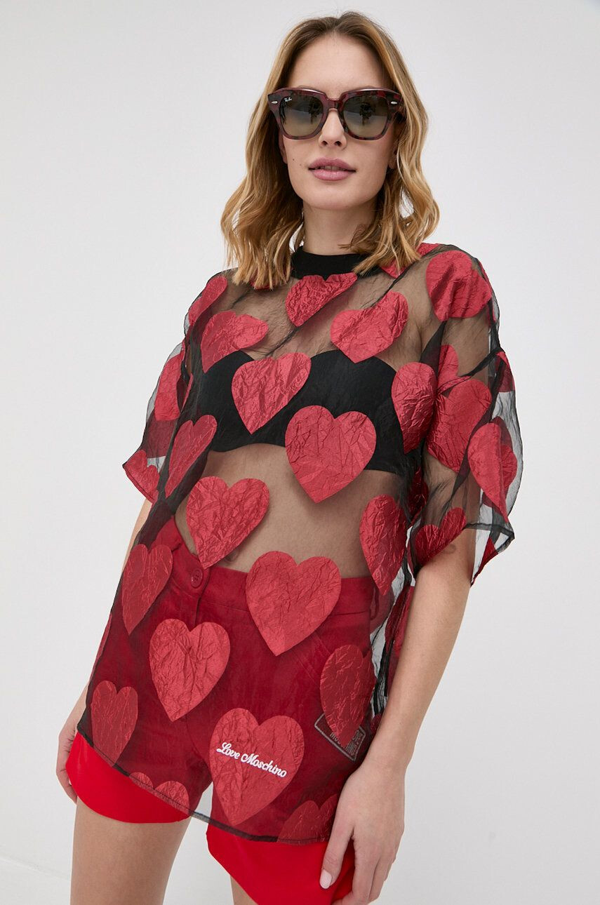 Love Moschino bluza - Pled.ro