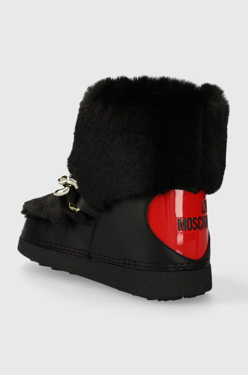 Love Moschino cizme de iarna SKIBOOT20 culoarea negru JA24252G0HJW0000 - Pled.ro