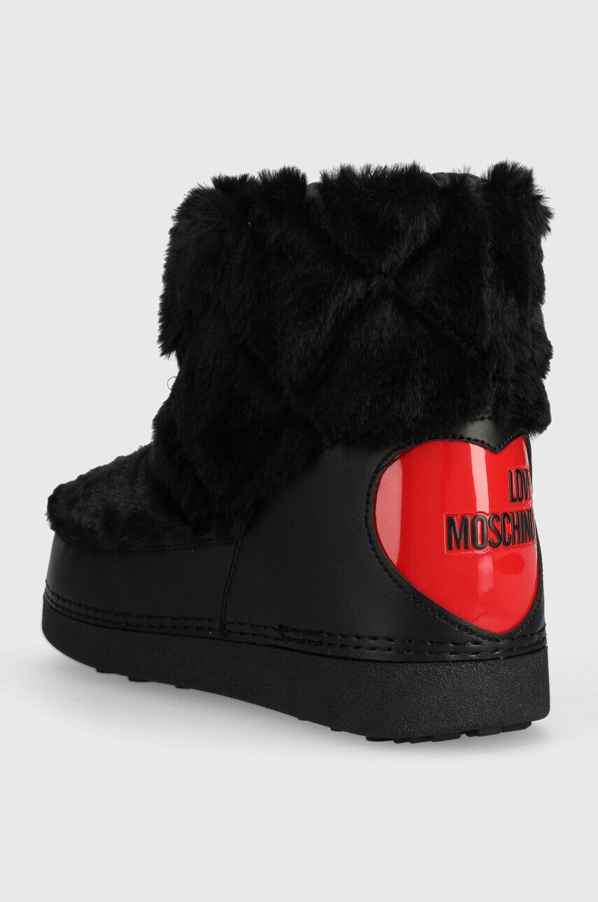 Love Moschino cizme de iarna SKIBOOT20 culoarea negru JA24232G0HJW0000 - Pled.ro