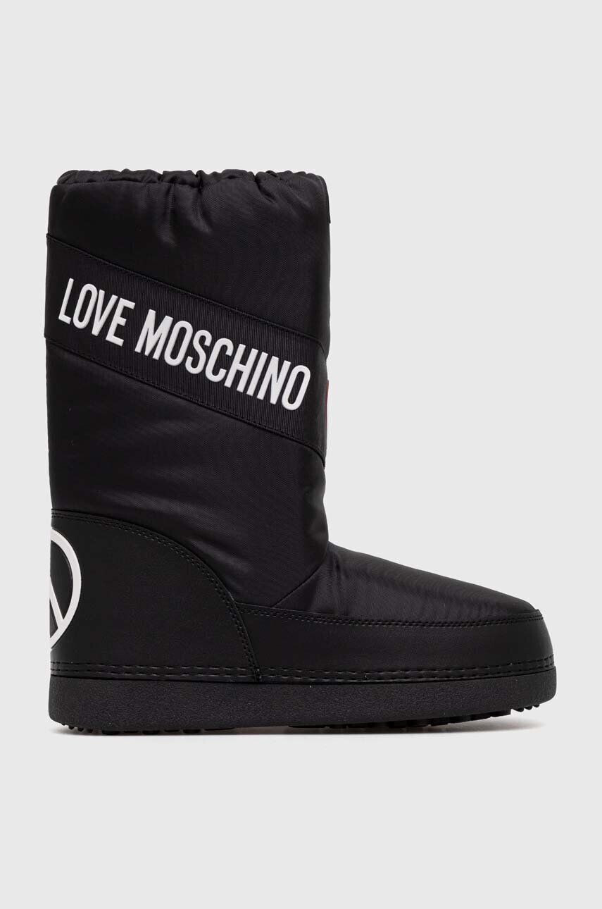 Love Moschino cizme de iarna SKIBOOT20 culoarea negru JA24032G0HISA000 - Pled.ro