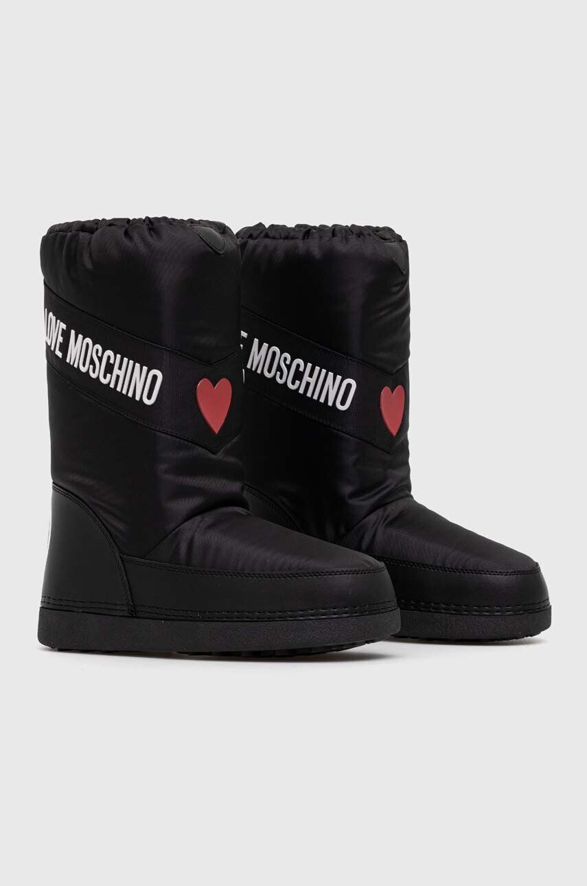 Love Moschino cizme de iarna SKIBOOT20 culoarea negru JA24032G0HISA000 - Pled.ro