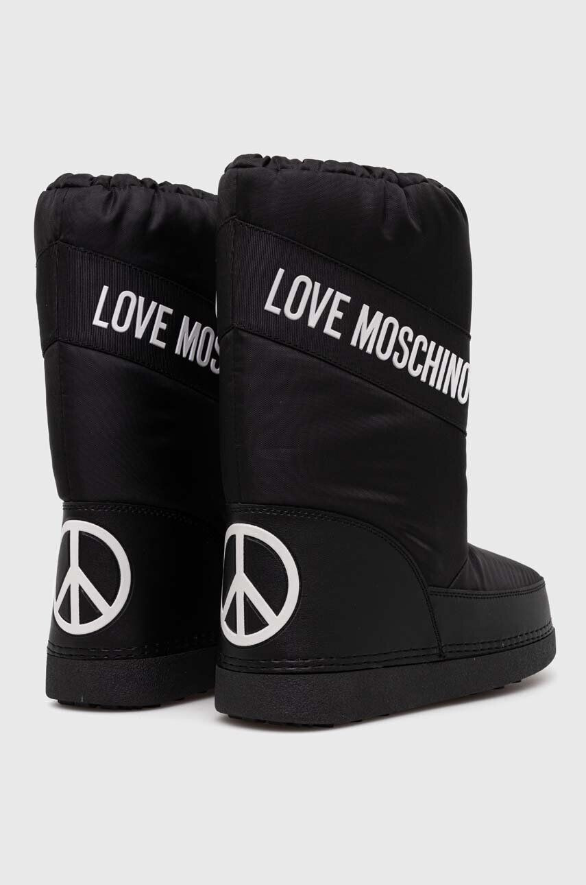 Love Moschino cizme de iarna SKIBOOT20 culoarea negru JA24032G0HISA000 - Pled.ro