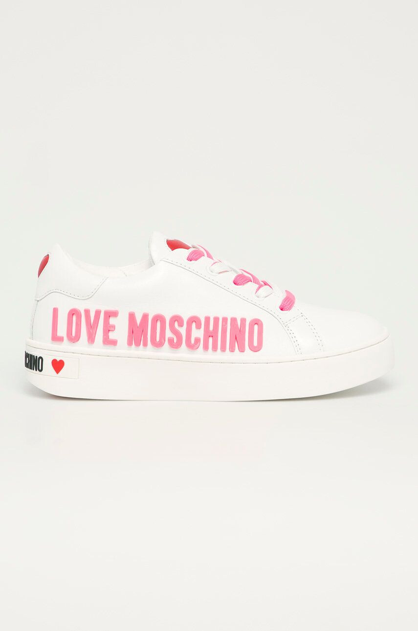 Love Moschino Ghete de piele - Pled.ro