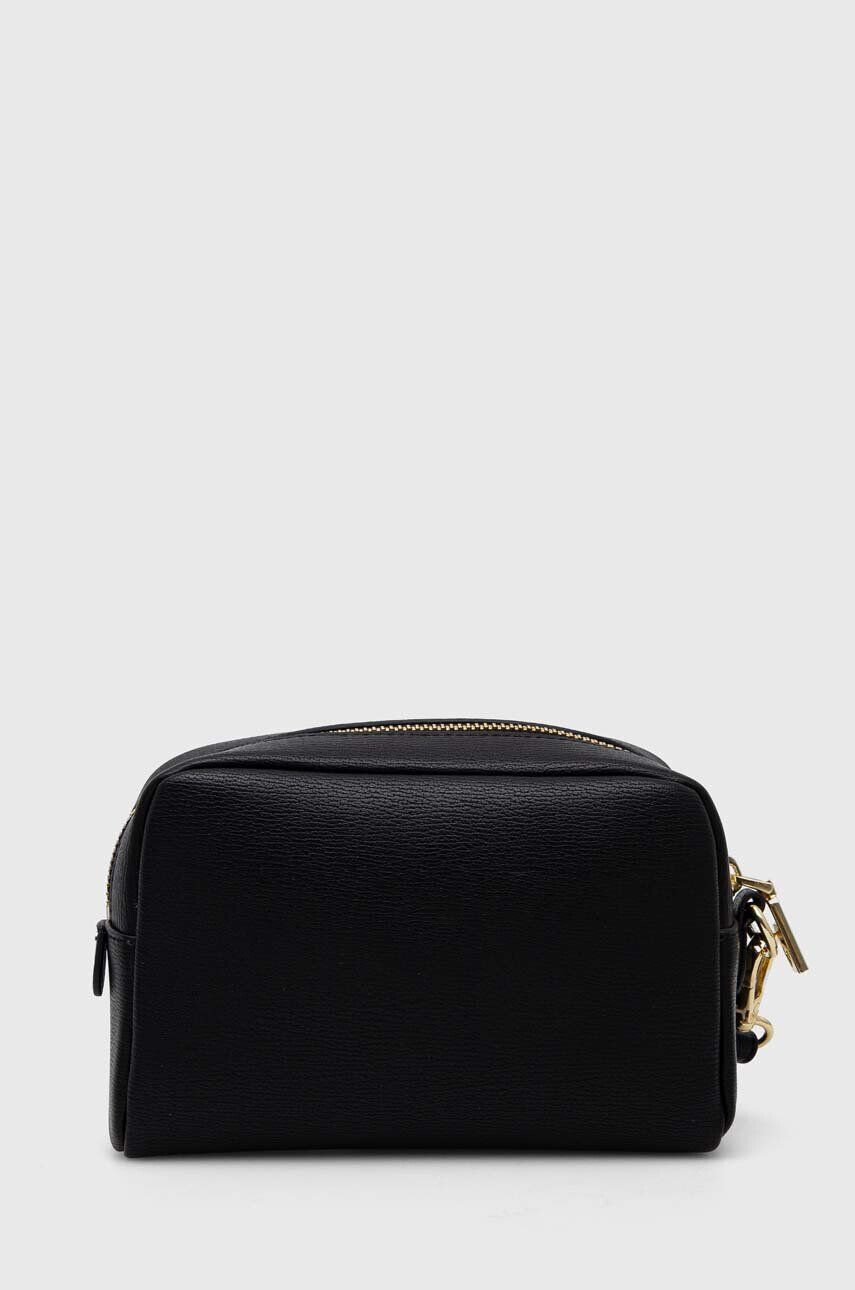 Love Moschino portfard culoarea negru - Pled.ro