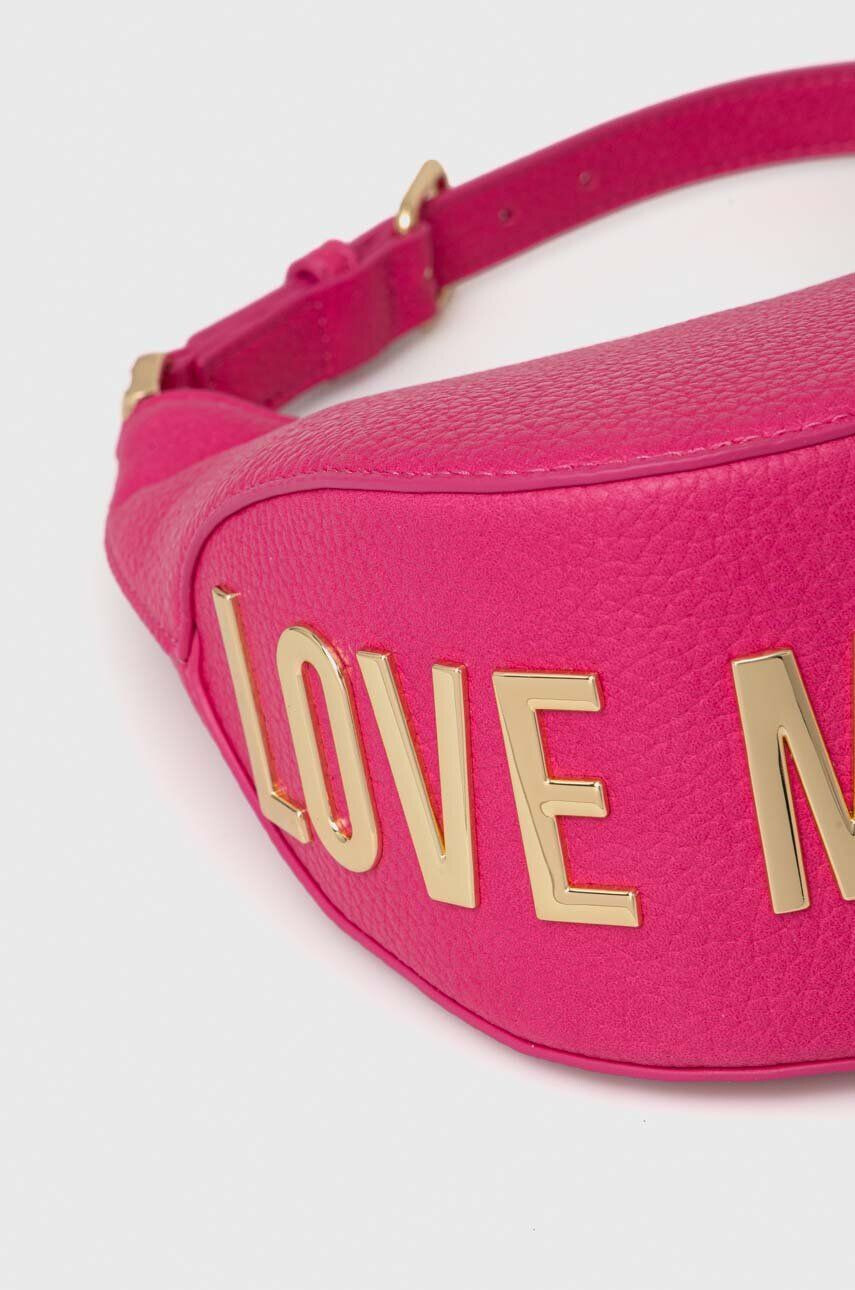 Love Moschino poseta culoarea roz - Pled.ro