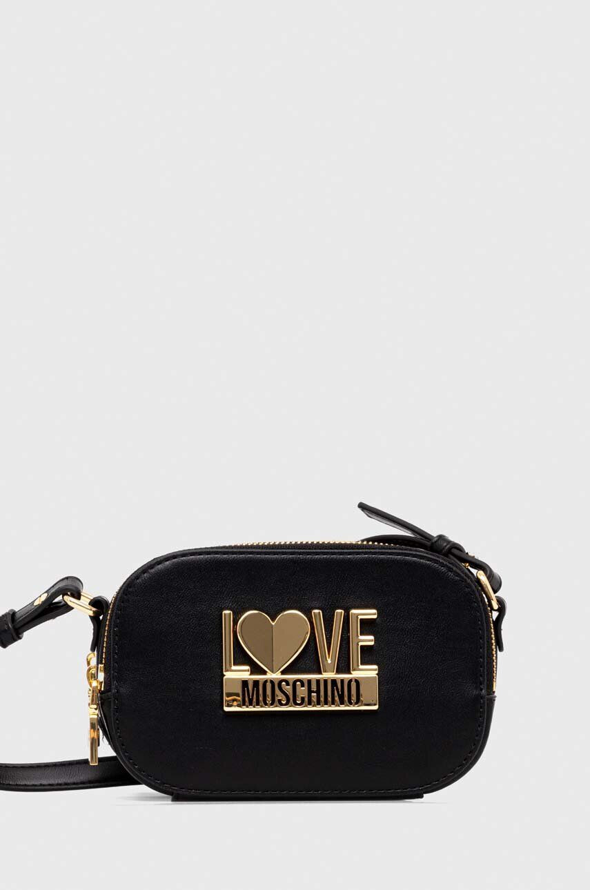 Love Moschino poseta culoarea negru - Pled.ro