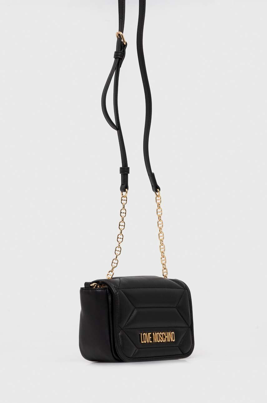 Love Moschino poseta culoarea negru - Pled.ro