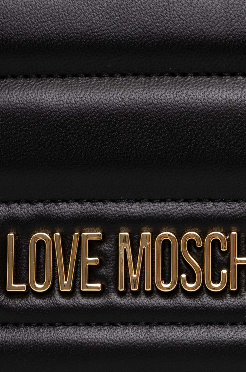 Love Moschino poseta culoarea negru - Pled.ro