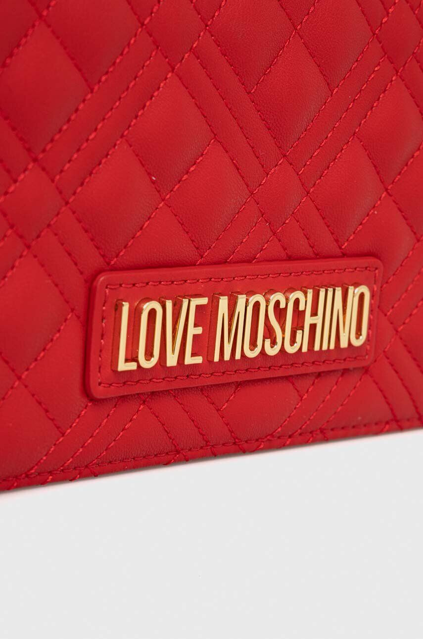 Love Moschino poseta culoarea rosu - Pled.ro