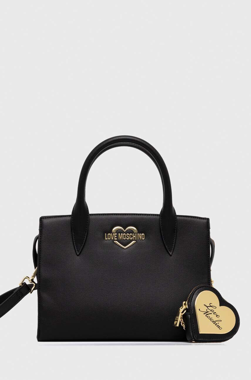 Love Moschino poseta culoarea negru - Pled.ro