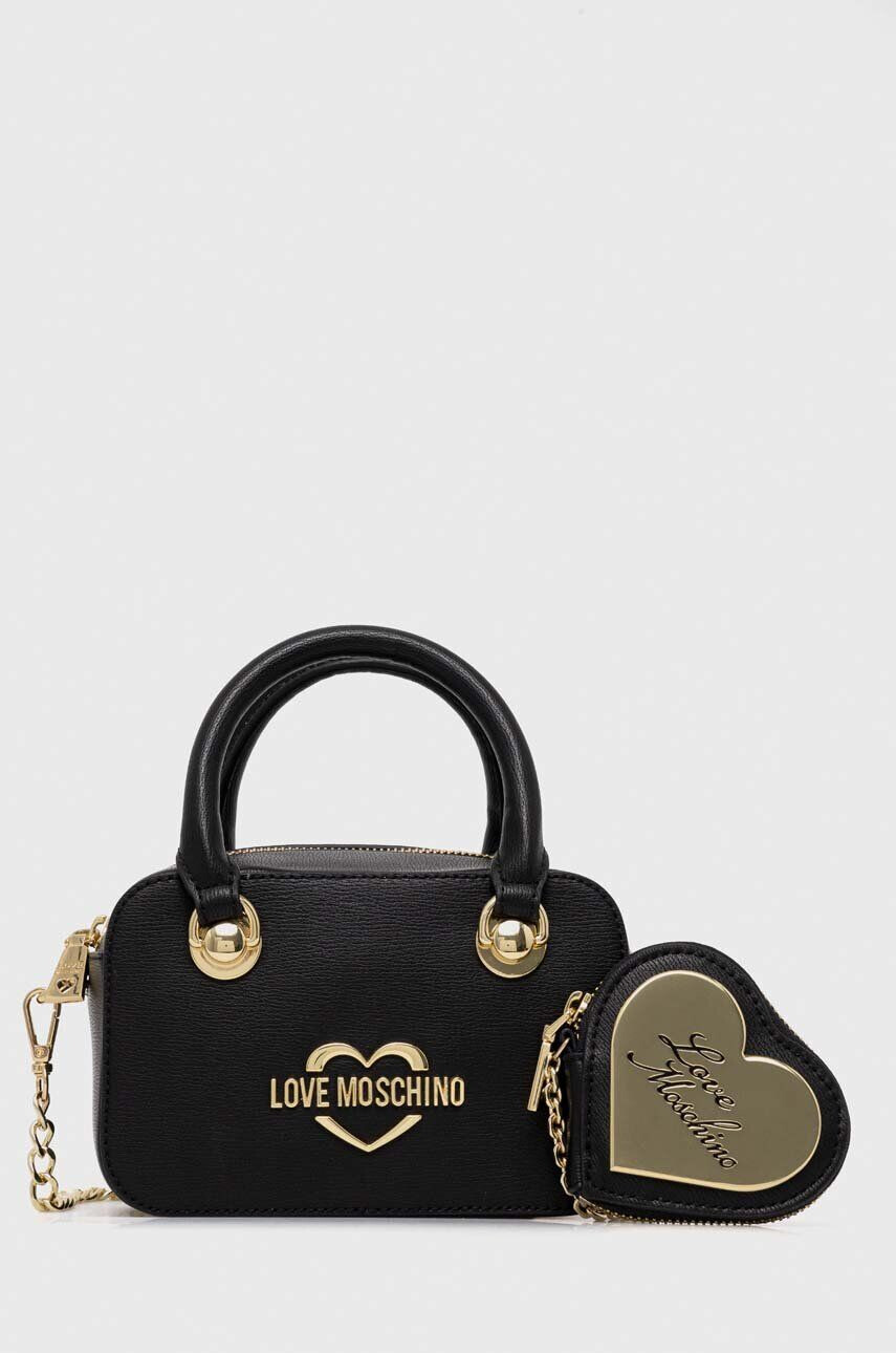 Love Moschino poseta culoarea negru - Pled.ro