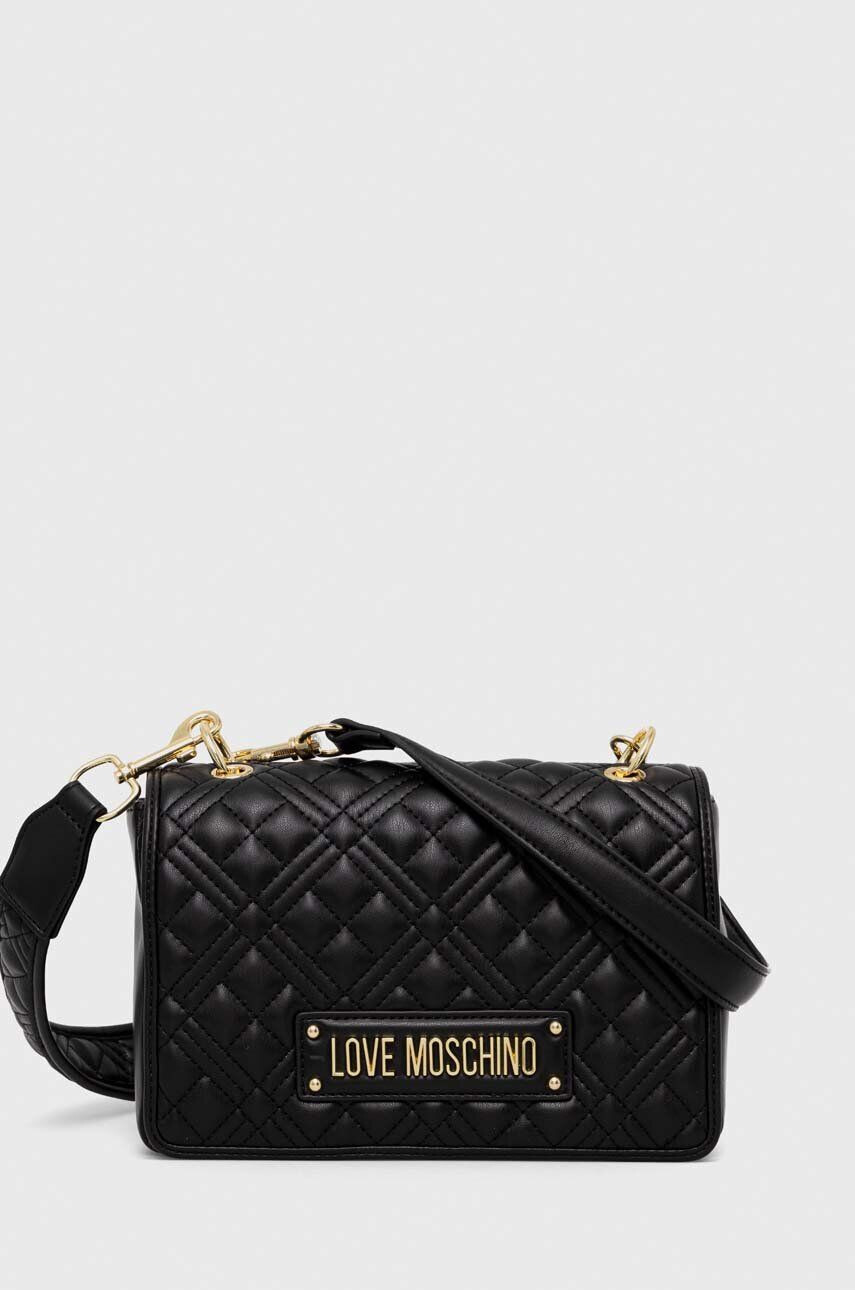 Love Moschino poseta culoarea negru - Pled.ro