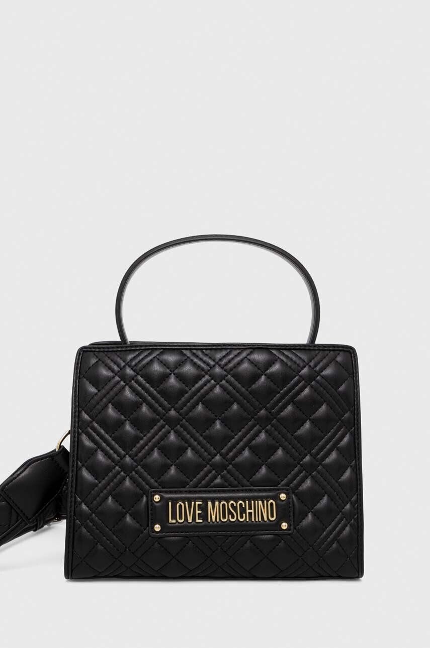 Love Moschino poseta culoarea negru - Pled.ro