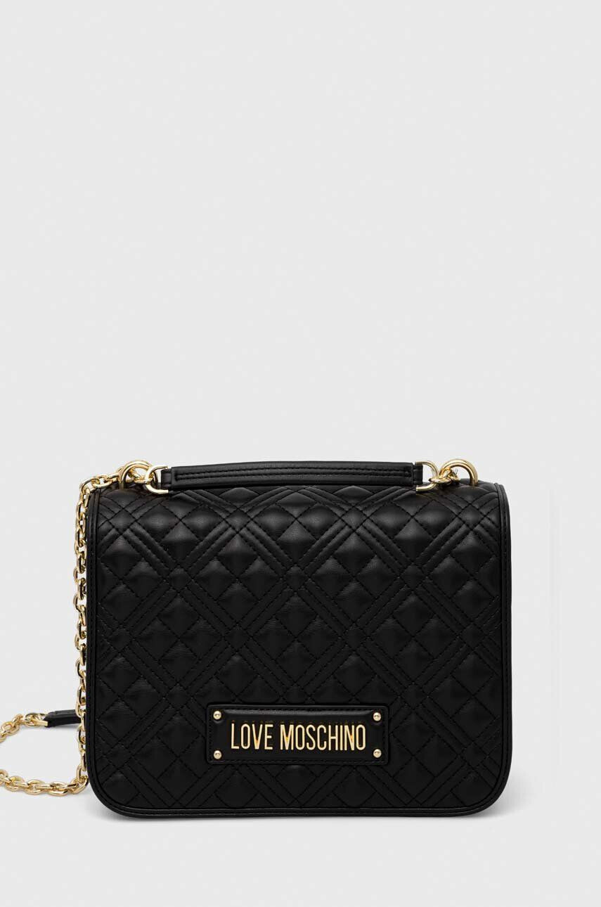 Love Moschino poseta culoarea negru - Pled.ro