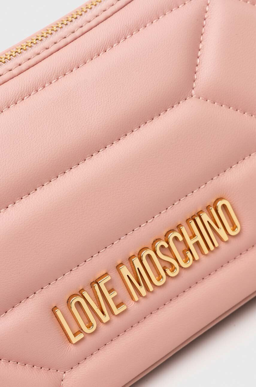 Love Moschino poseta culoarea verde - Pled.ro