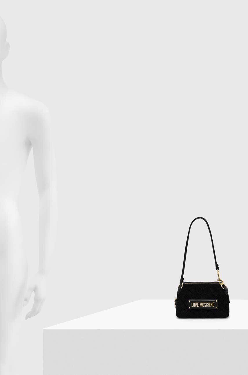 Love Moschino poseta culoarea negru - Pled.ro