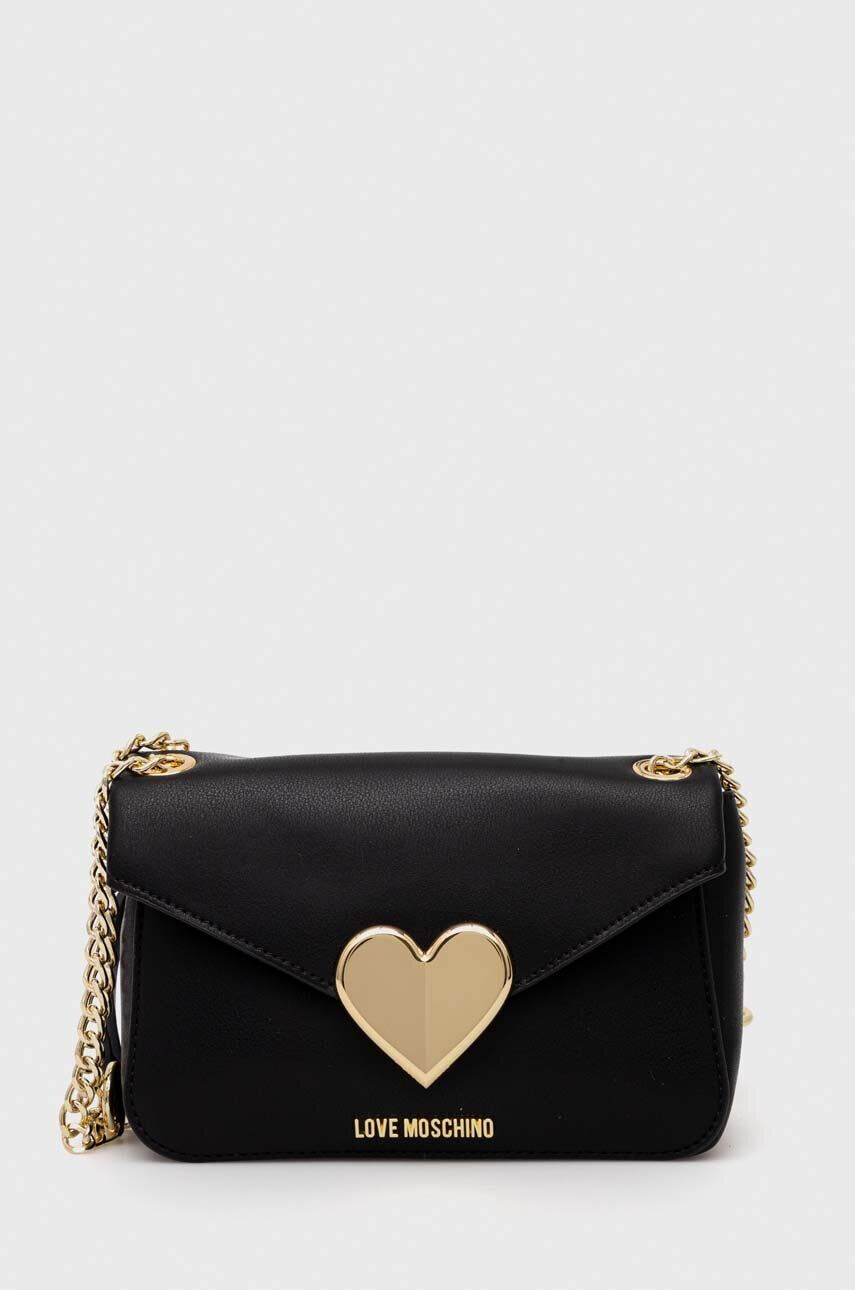 Love Moschino poseta culoarea negru - Pled.ro