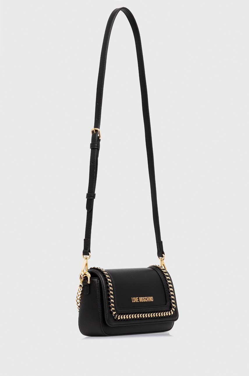 Love Moschino poseta culoarea negru - Pled.ro