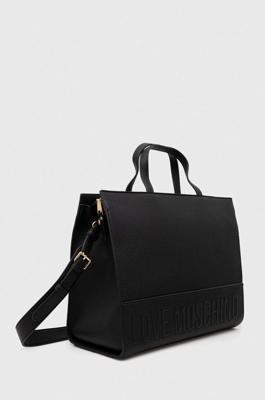 Love Moschino poseta culoarea negru - Pled.ro