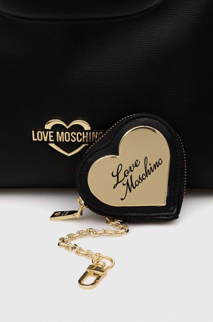 Love Moschino poseta culoarea negru - Pled.ro