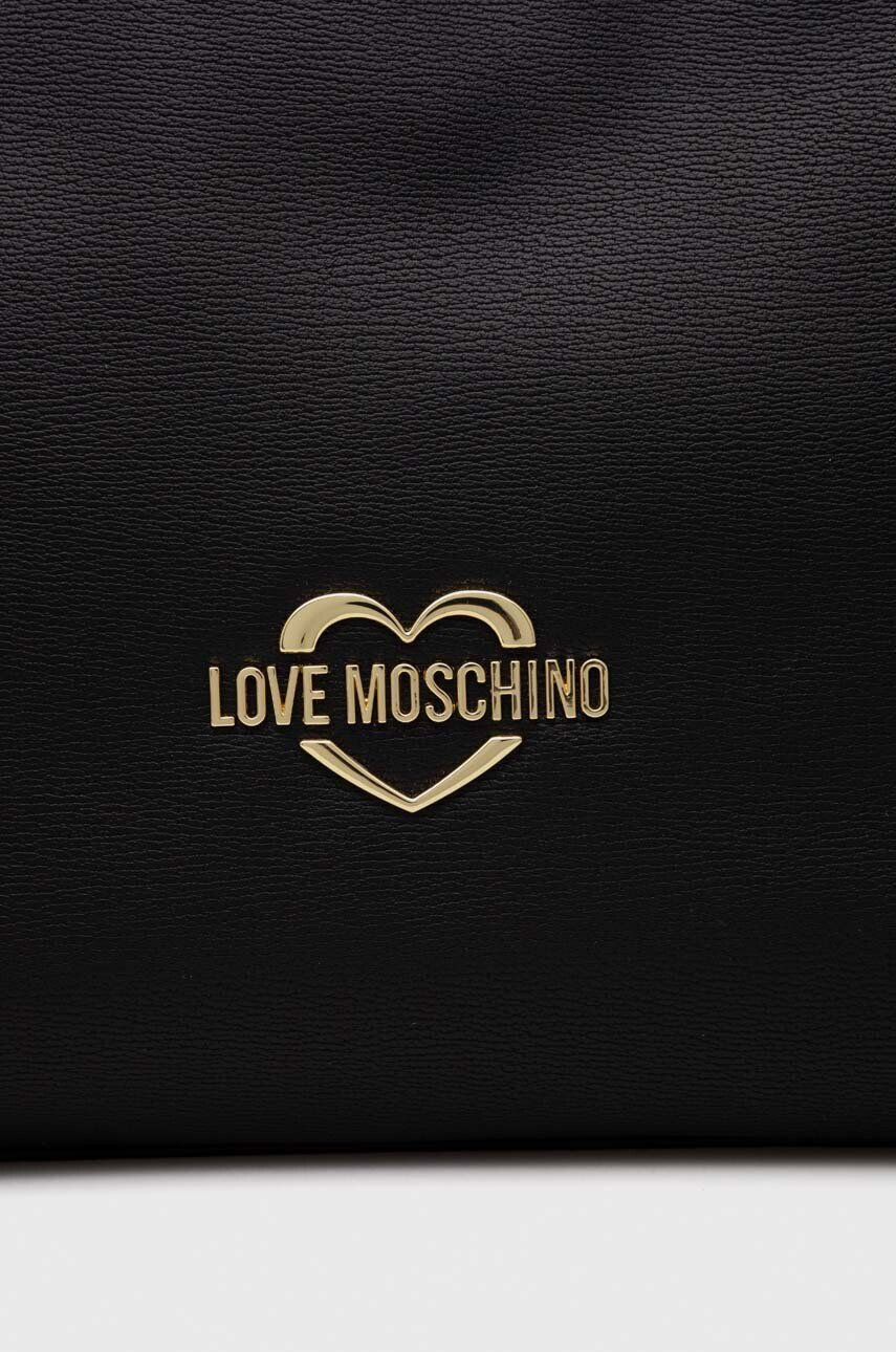 Love Moschino poseta culoarea negru - Pled.ro