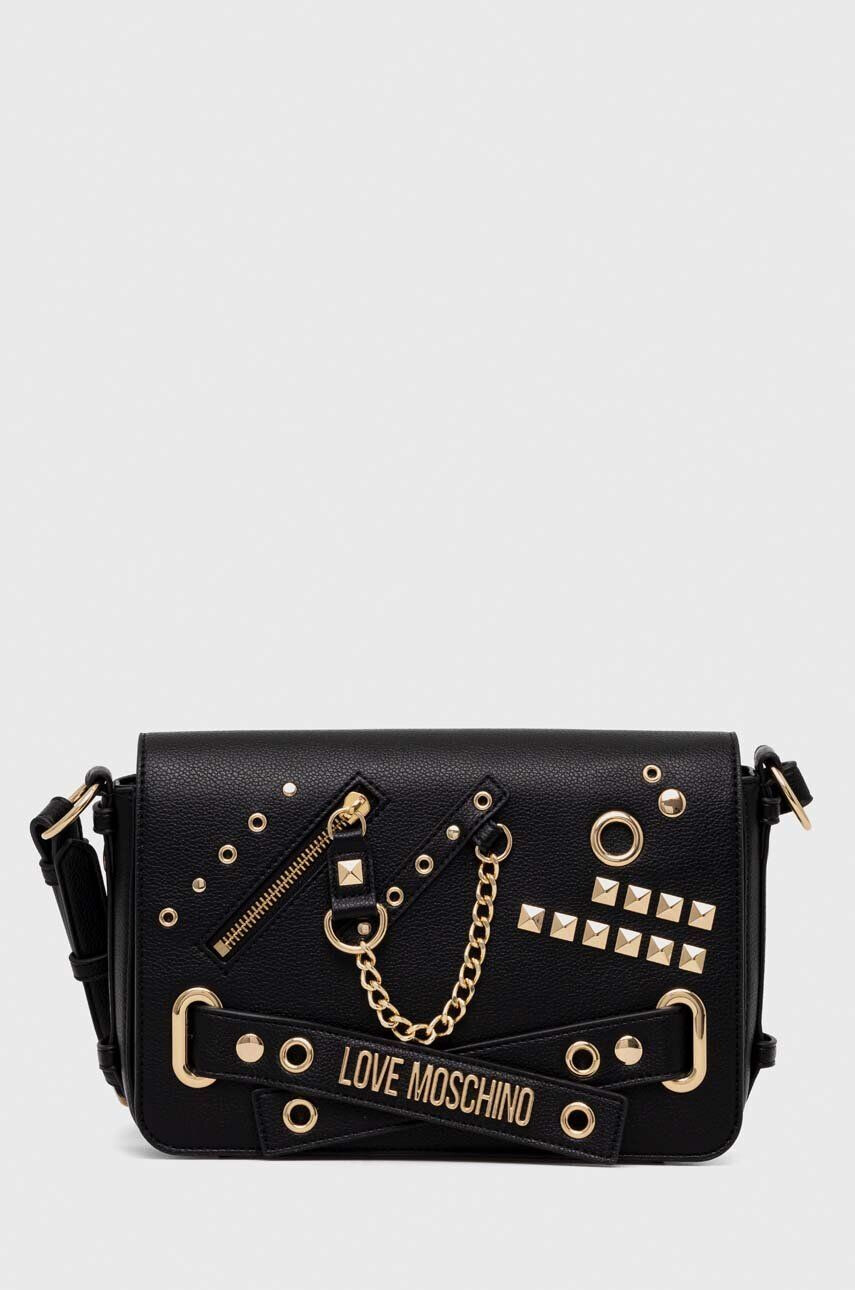 Love Moschino poseta culoarea negru - Pled.ro