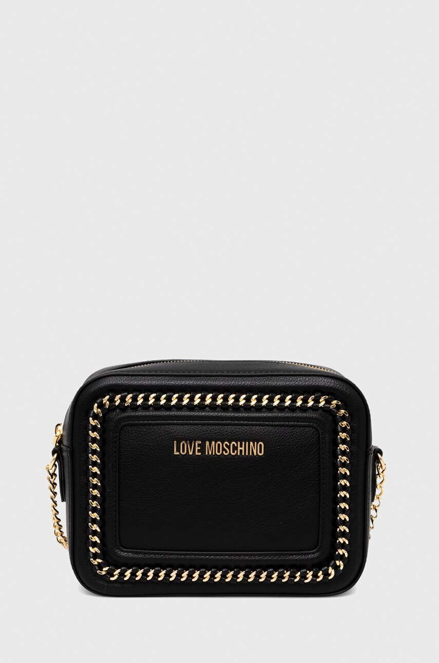 Love Moschino poseta culoarea negru - Pled.ro